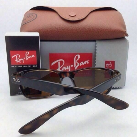 LIKE NEW RayBan Wayfarer RB2140 Tortoise Brown Ray ban sunglasses - Picture 11 of 16